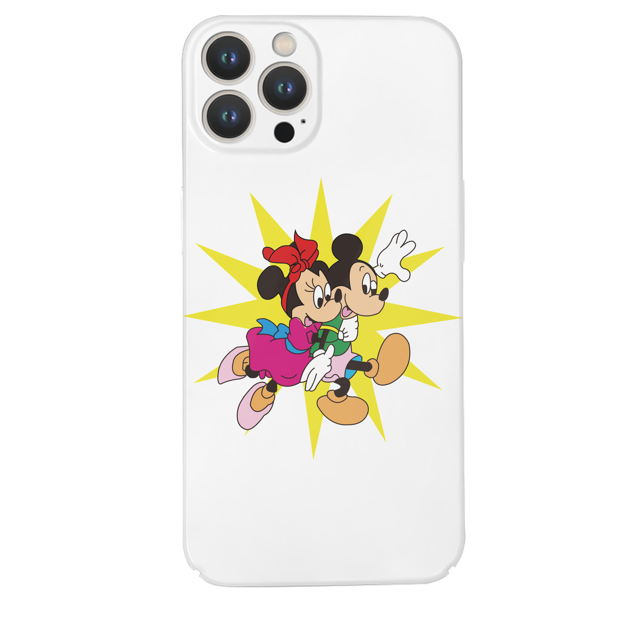 （画像用） ミッキーマウス Mickey Mouse 【iPhone 14シリーズ対応】ハードケース
